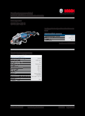 Ъглошлайфи Bosch GWS 30-180 B