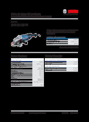 Ъглошлайфи Bosch GWS 30-180 PB