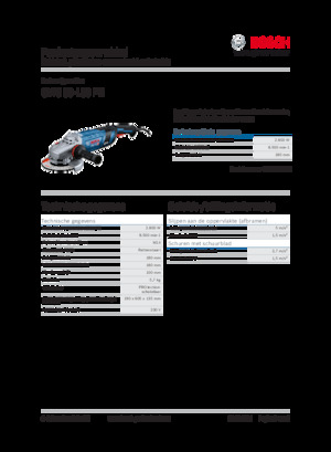 Ъглошлайфи Bosch GWS 30-180 PB