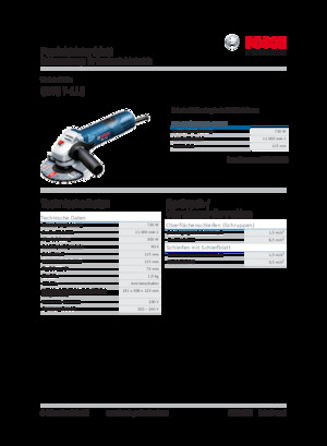 Ъглошлайфи Bosch GWS 7-115