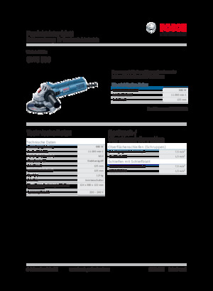 Ъглошлайфи Bosch GWS 880