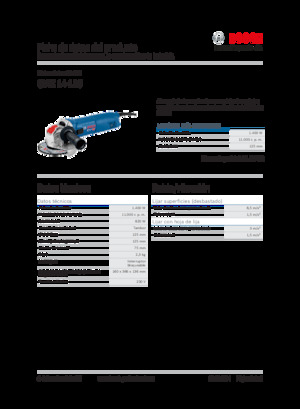 Ъглошлайфи Bosch GWX 14-125
