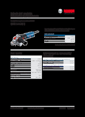 Ъглошлайфи Bosch GWX 14-125 S