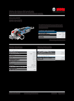 Ъглошлайфи Bosch GWX 19-125 S