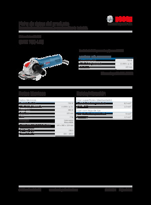 Ъглошлайфи Bosch GWX 750-125