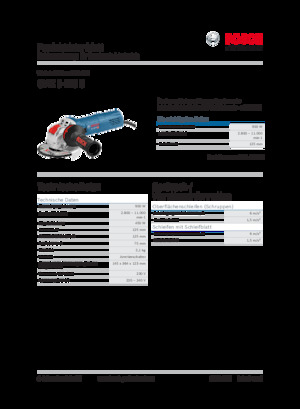 Ъглошлайфи Bosch GWX 9-125 S