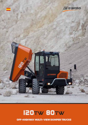 Съчленени самосвали D´AVINO 120 TW