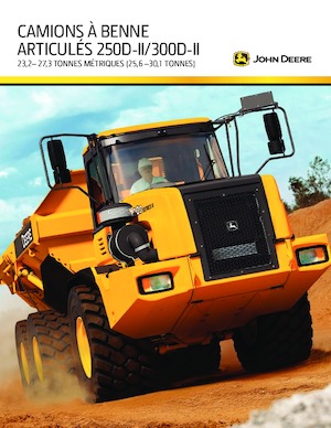 Съчленени самосвали John Deere Construction 300D II