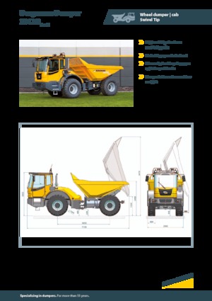 Съчленени самосвали Bergmann 3012R Plus