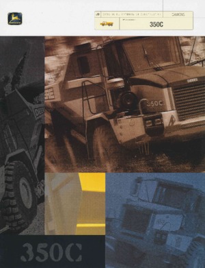 Съчленени самосвали John Deere Construction 350C