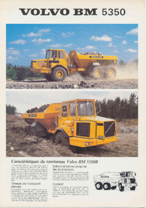 Съчленени самосвали Volvo 5350