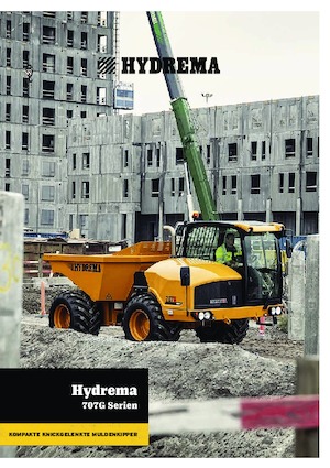 Съчленени самосвали Hydrema 707G