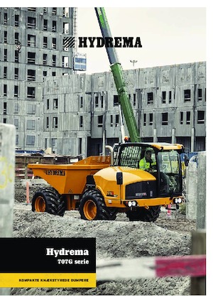 Съчленени самосвали Hydrema 707G