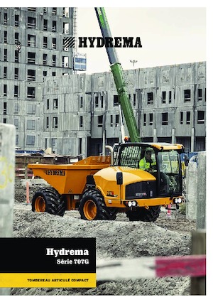 Съчленени самосвали Hydrema 707G