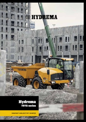 Съчленени самосвали Hydrema 707G