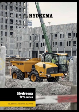 Съчленени самосвали Hydrema 707G