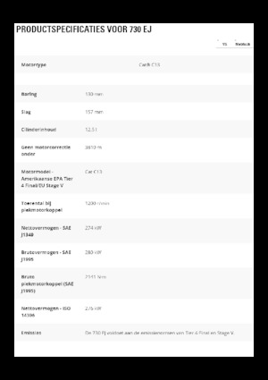 Съчленени самосвали Caterpillar 730 EJ