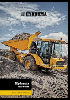 Съчленени самосвали Hydrema 912F