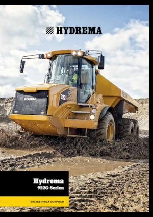 Съчленени самосвали Hydrema 922G 2.55