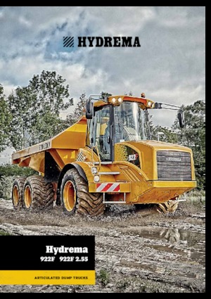 Съчленени самосвали Hydrema 922F