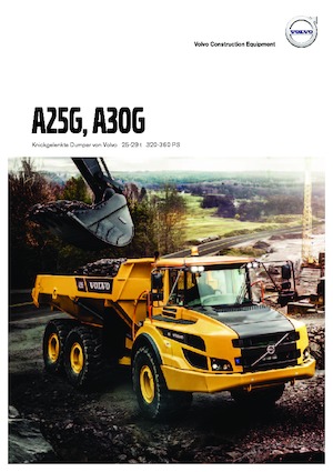 Съчленени самосвали Volvo A30G
