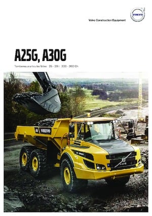 Съчленени самосвали Volvo A30G
