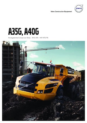Съчленени самосвали Volvo A35G