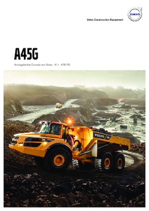 Съчленени самосвали Volvo A45G
