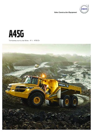 Съчленени самосвали Volvo A45G