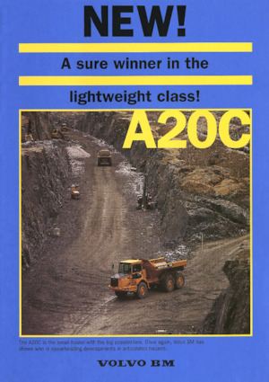 Съчленени самосвали Volvo A20C