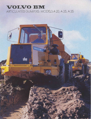 Съчленени самосвали Volvo A25