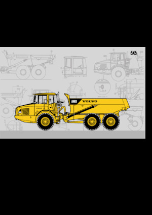 Съчленени самосвали Volvo A25D (6x6)