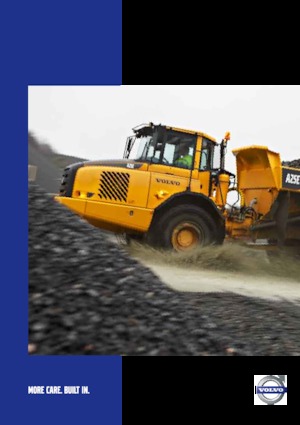 Съчленени самосвали Volvo A30E 6x6