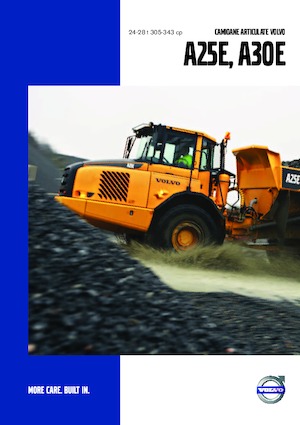 Съчленени самосвали Volvo A30E 6x6