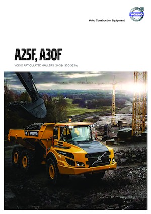 Съчленени самосвали Volvo A30F