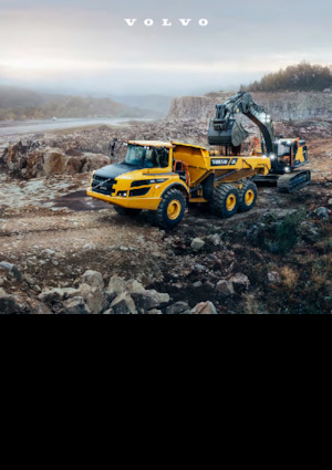Съчленени самосвали Volvo A25G 