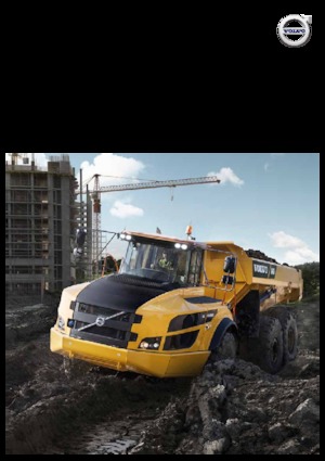 Съчленени самосвали Volvo A40G 