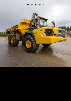 Съчленени самосвали Volvo A40