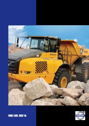 Съчленени самосвали Volvo A40E 6x6