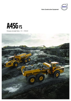 Съчленени самосвали Volvo A45GFS