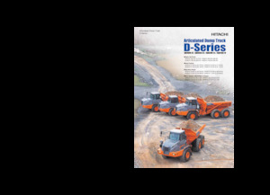 Съчленени самосвали Hitachi AH300D