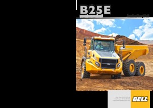 Съчленени самосвали Bell B25E 6x4 Supertruck
