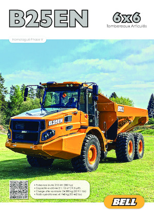 Съчленени самосвали Bell B25EN