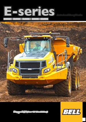 Съчленени самосвали Bell B60E