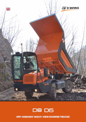 Съчленени самосвали D´AVINO D 6