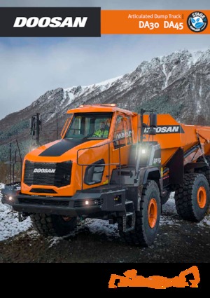 Съчленени самосвали Doosan DA45
