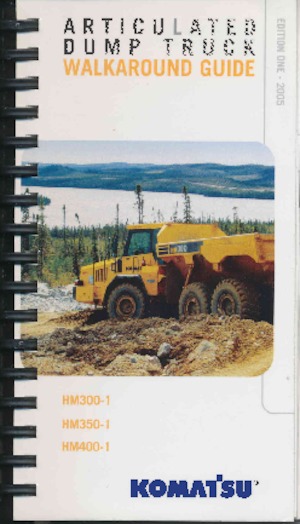 Съчленени самосвали Komatsu HM350-1