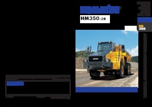 Съчленени самосвали Komatsu HM350-2R
