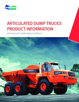 Съчленени самосвали Doosan MT 26