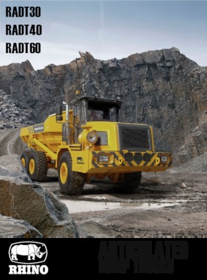 Съчленени самосвали RHINO RADT60